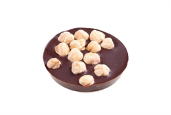 Nøddetærte - Mørk chokolade med hasselnødder - Flowpack