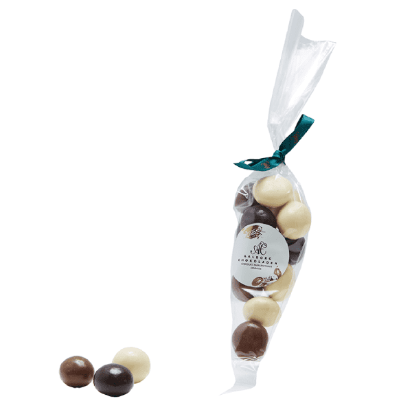 Vendsysselske pebernødder med blandet chokolade
