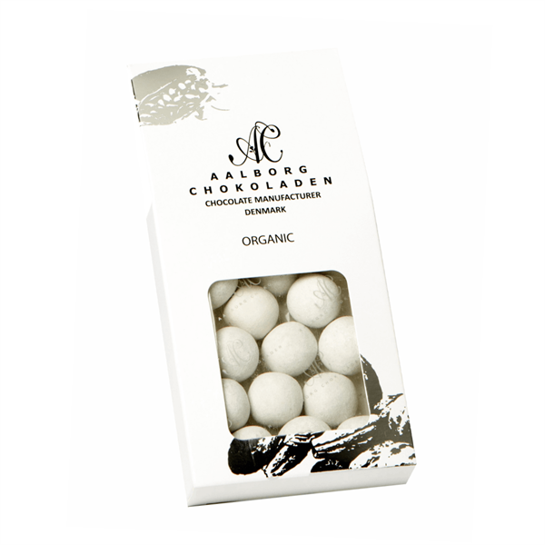 Økologiske crunchy snekugler med marcipan