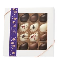 Purple Spring - 16 stk. marcipanæske