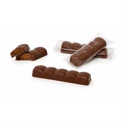 Chokoladebar - Nougat med lys chokolade