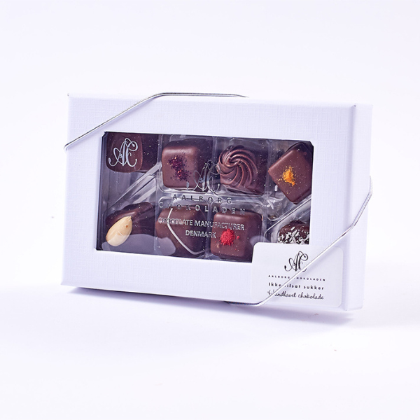 Konfektæske 8 stk. - Uden tilsat sukker 