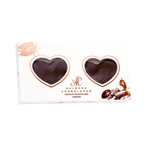 Petit Four æske m. 2 hjerter